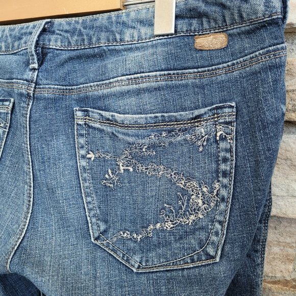 Silver Jeans Kyle Retro Y2K 2000s Low Rise Flare Jeans 32 - Picture 6 of 10